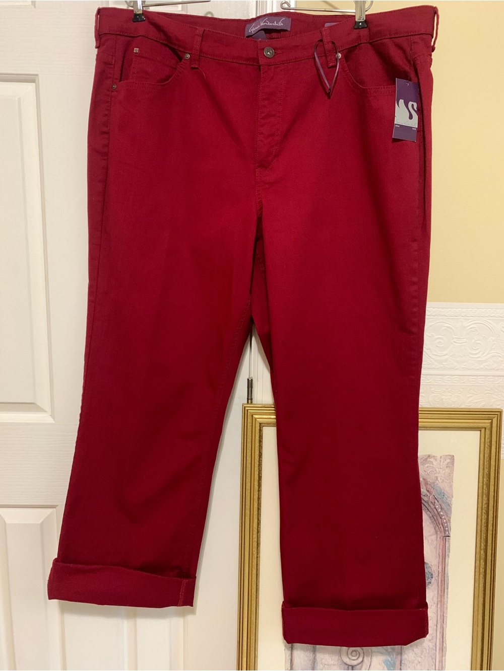 Gloria Vanderbilt Capri Jeans Women’s Size 22W Matoon High Rise Stretch NEW